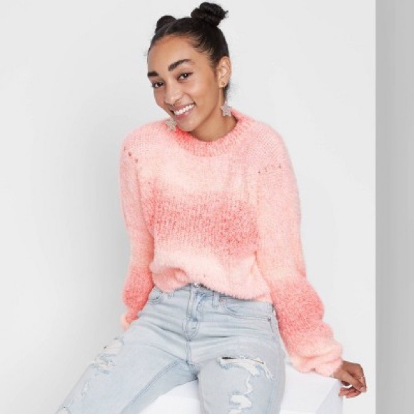 wild fable Sweaters - Wild Fable Pink Crewneck Pullover Sweater XS